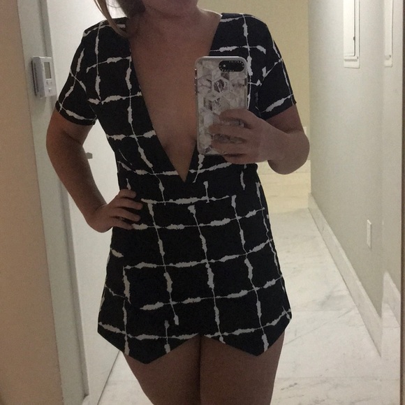 JOA Los Angeles Plaid Festival Romper - Picture 4 of 8